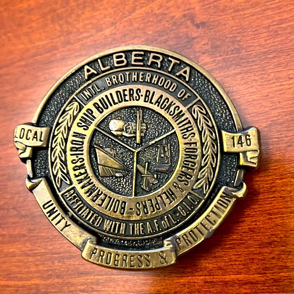 Solid Brass Belt Buckle